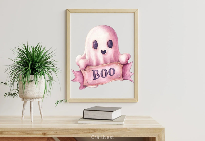 Retro Fall Halloween Clipart Bundle 2 - CraftNest - Digital Crafting and Art