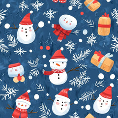 Whimsical Winter & Christmas Patterns Clipart Bundle - CraftNest - Digital Crafting and Art