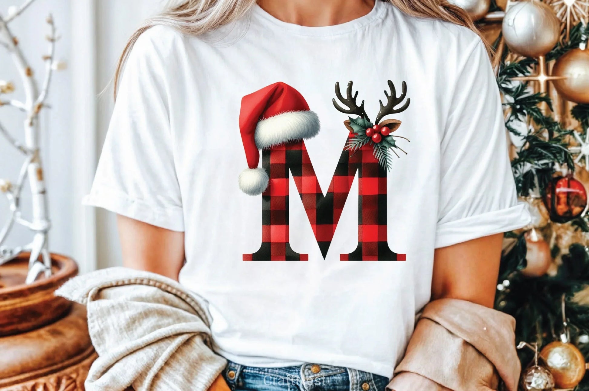 Christmas Alphabet Clipart Bundle 3 - CraftNest - Digital Crafting and Art