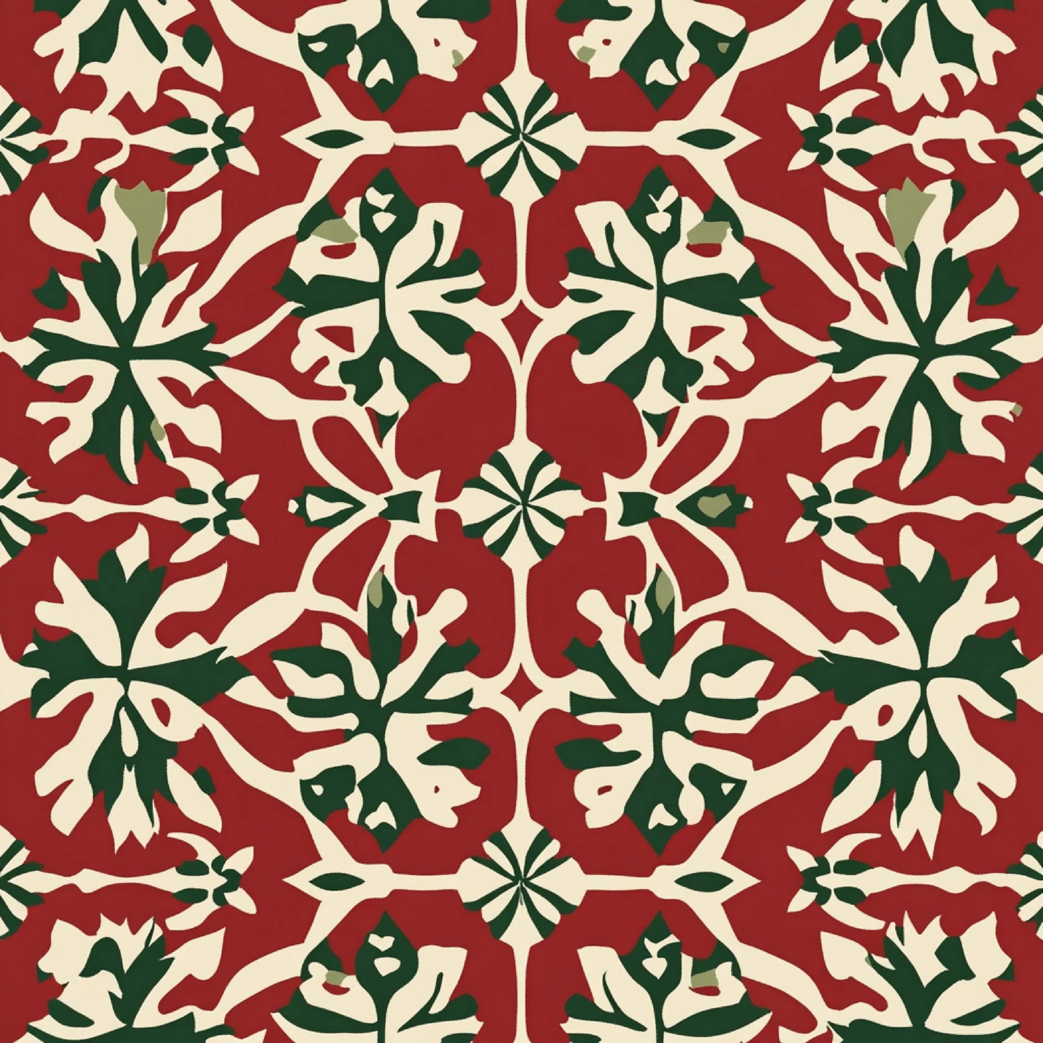 Red Green Christmas Patterns Clipart Bundle - CraftNest - Digital Crafting and Art
