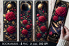 Red Rose Bookmarks Bookmark Junk Journal