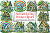 St. Patrick's Day House Clipart Bundle