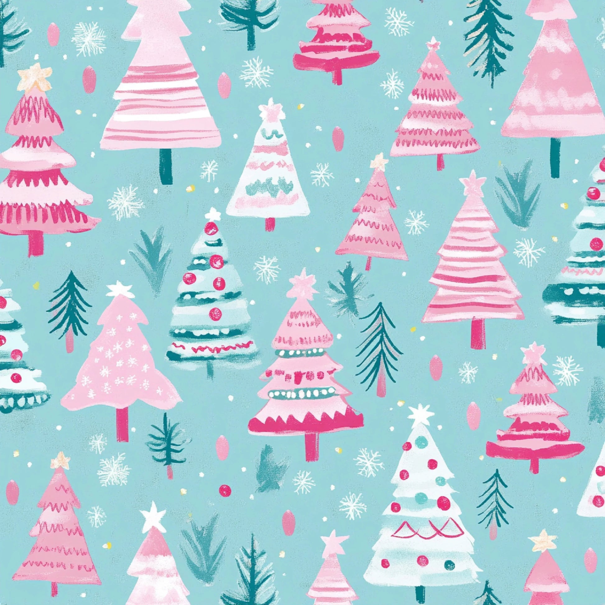 Merry & Bright Pastel Christmas Patterns Clipart Bundle - CraftNest - Digital Crafting and Art