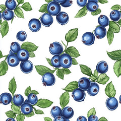 Blueberry Seamless Pattern Papers Digital - CraftNest - Digital Crafting and Art