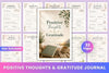Positive Thoughts Gratitude Journal
