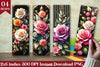 Roses Flowers Bookmark Journal