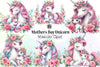 Mother's Day Unicorn Clipart Bundle