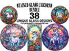 Stained Glass Unicorns