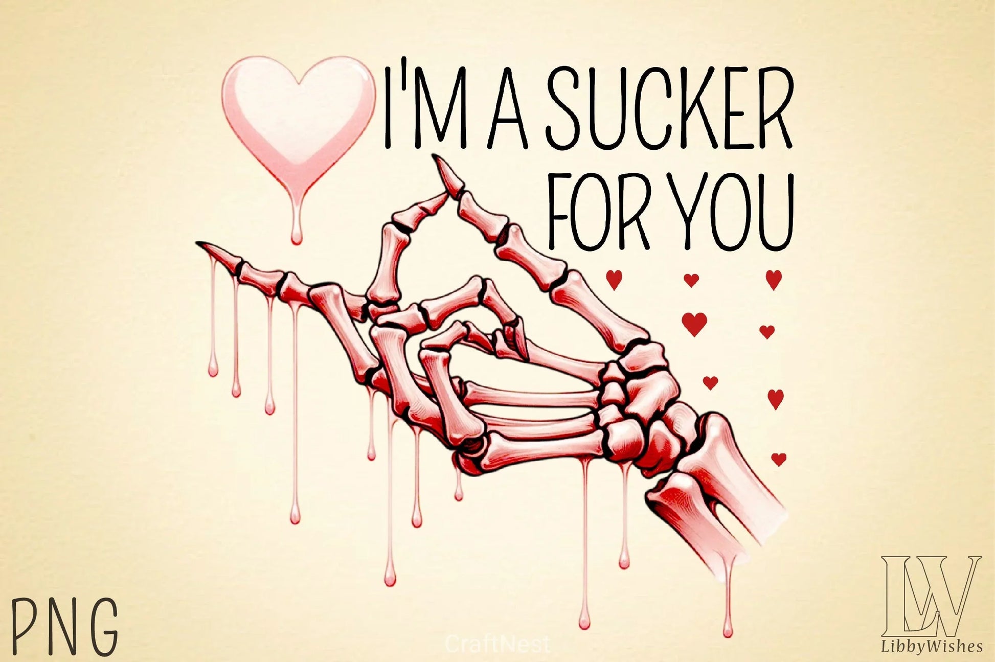 Skeleton Valentine's Day Clipart Bundle - CraftNest - Digital Crafting and Art