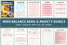 Mind Balance ADHD Anxiety Journal
