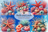Shells & Corals Clipart Bundle