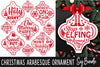 Christmas Arabesque Ornament SVG Bundle 3