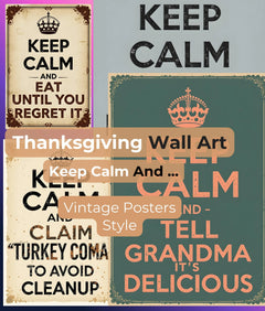 Thanksgiving Wall Art Clipart Bundle - CraftNest - Digital Crafting and Art
