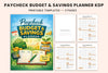 Paycheck Budget Savings Planner
