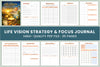 Life Vision Strategy Focus Journal