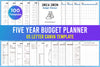 Editable Five-Year Budget Planner