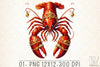 Lobster Mardi Gras Clipart Bundle