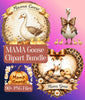 MAMA Goose Clipart Bundle