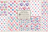 Pastel Hearts Seamless Papers