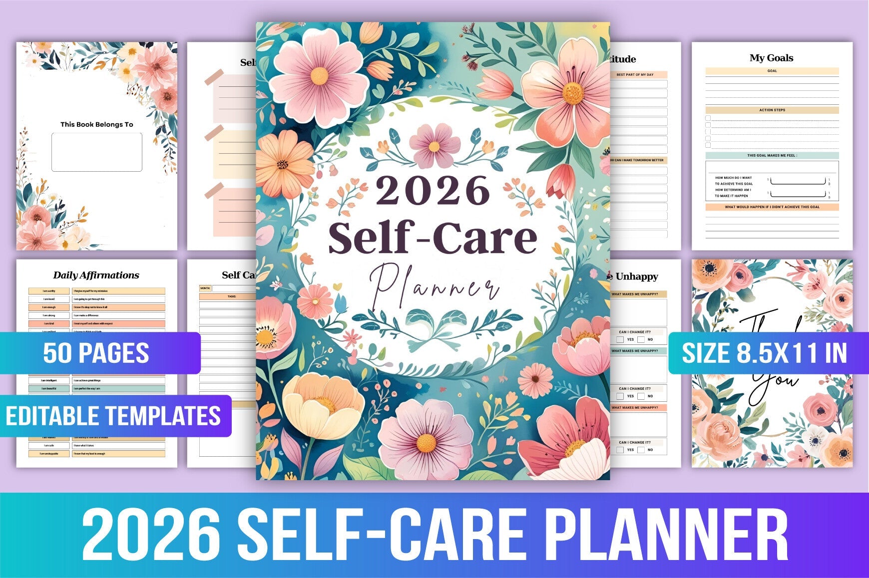 Self Care Planner