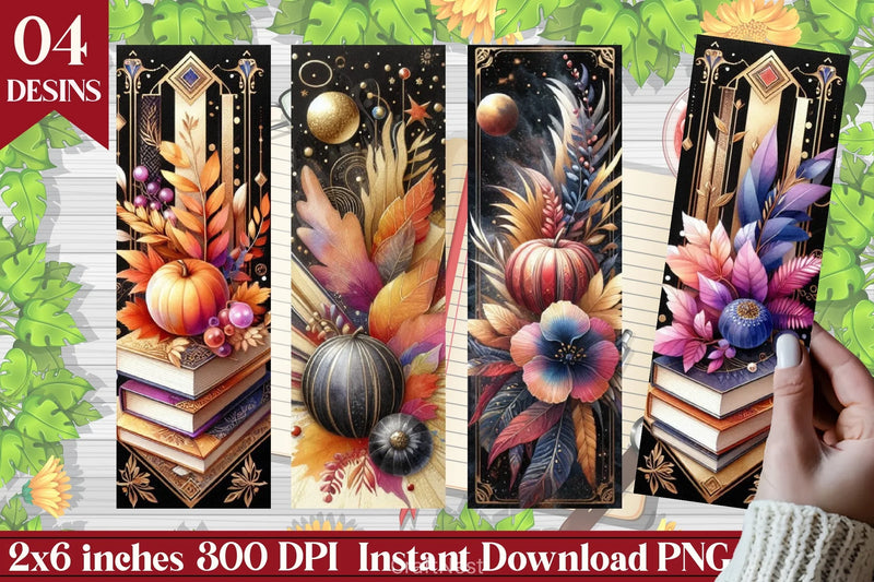 Autumn Bookmark Junk Journal - CraftNest - Digital Crafting and Art