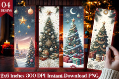 Christmas Tree Bookmarks Journal - CraftNest - Digital Crafting and Art
