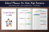 Kids School Planner