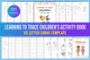 Learning to Trace: Children's Activity Workbook