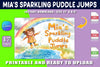 Mia's Sparkling Puddle Jumps Book