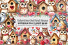 Valentine Owl & House Clipart Bundle