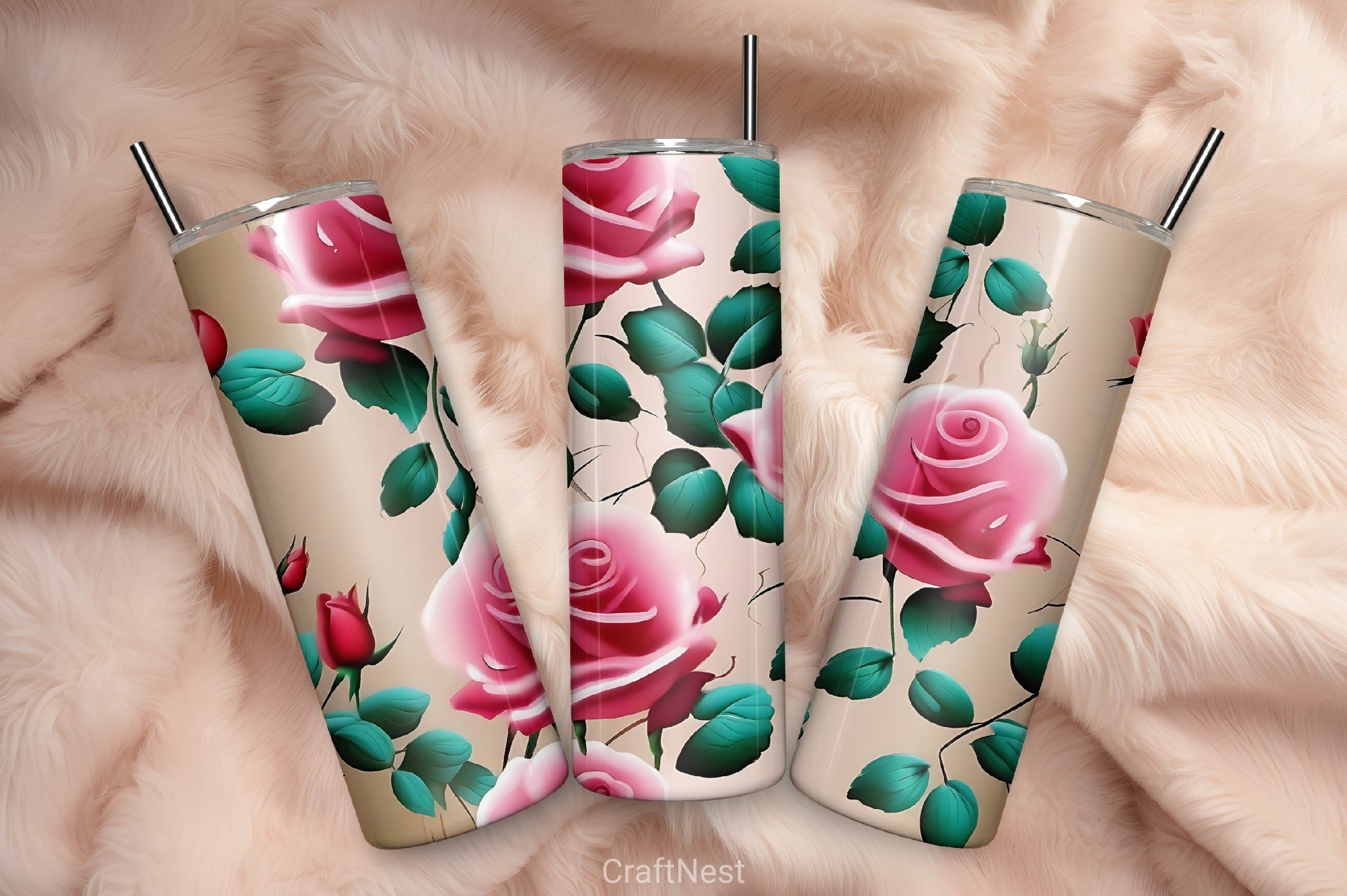 Flower Tumbler Wrap Bundle 29
