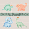 Baby Dinosaurs 2 Clipart Bundle