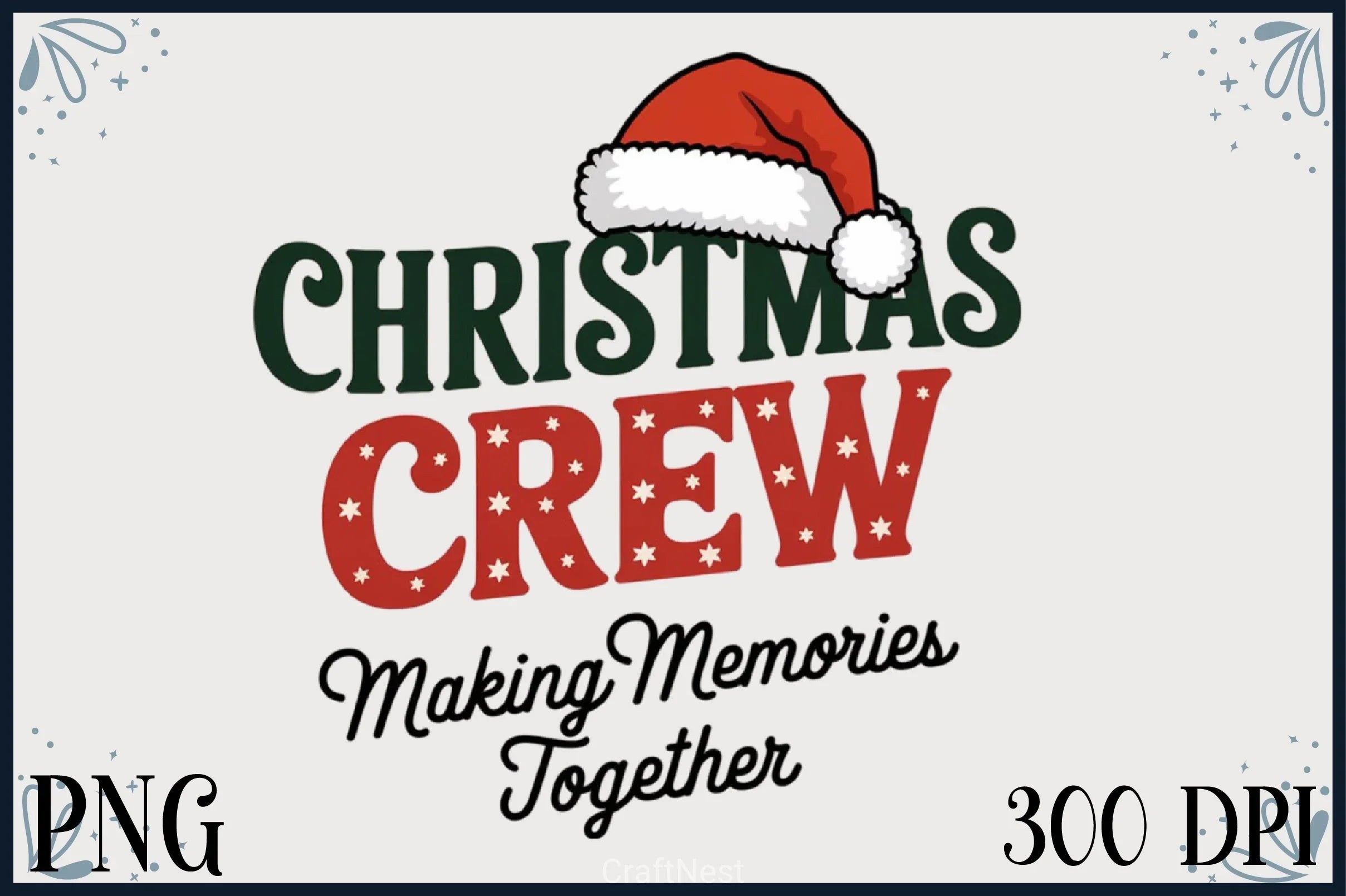 Christmas Crew Clipart Bundle 2 - CraftNest - Digital Crafting and Art