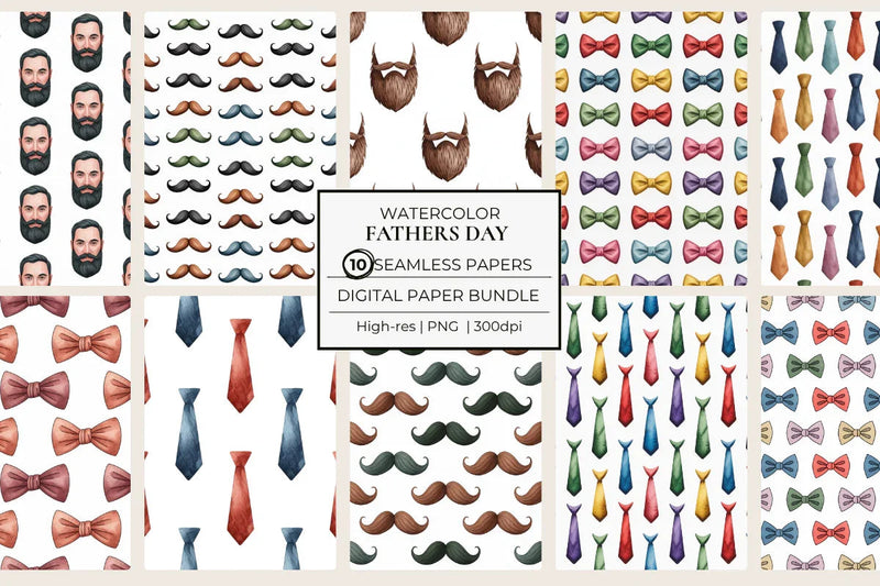 Fathers  Seamless Papers - CraftNest - Digital Crafting and Art