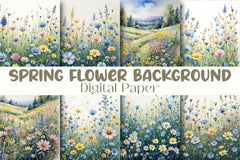 Spring Flower Clipart Bundle 3 - CraftNest - Digital Crafting and Art