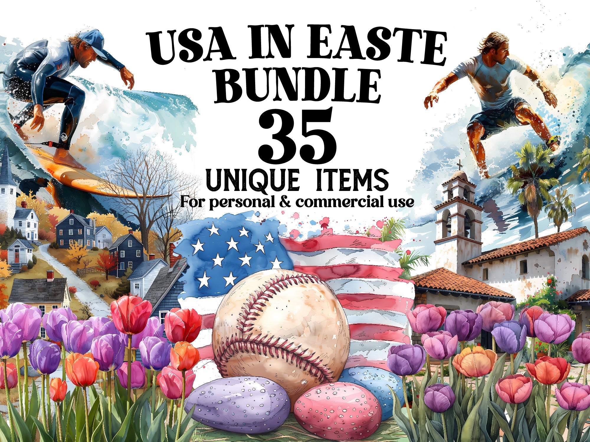 USA In Easter - CraftNest