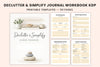 Declutter Simplify Workbook