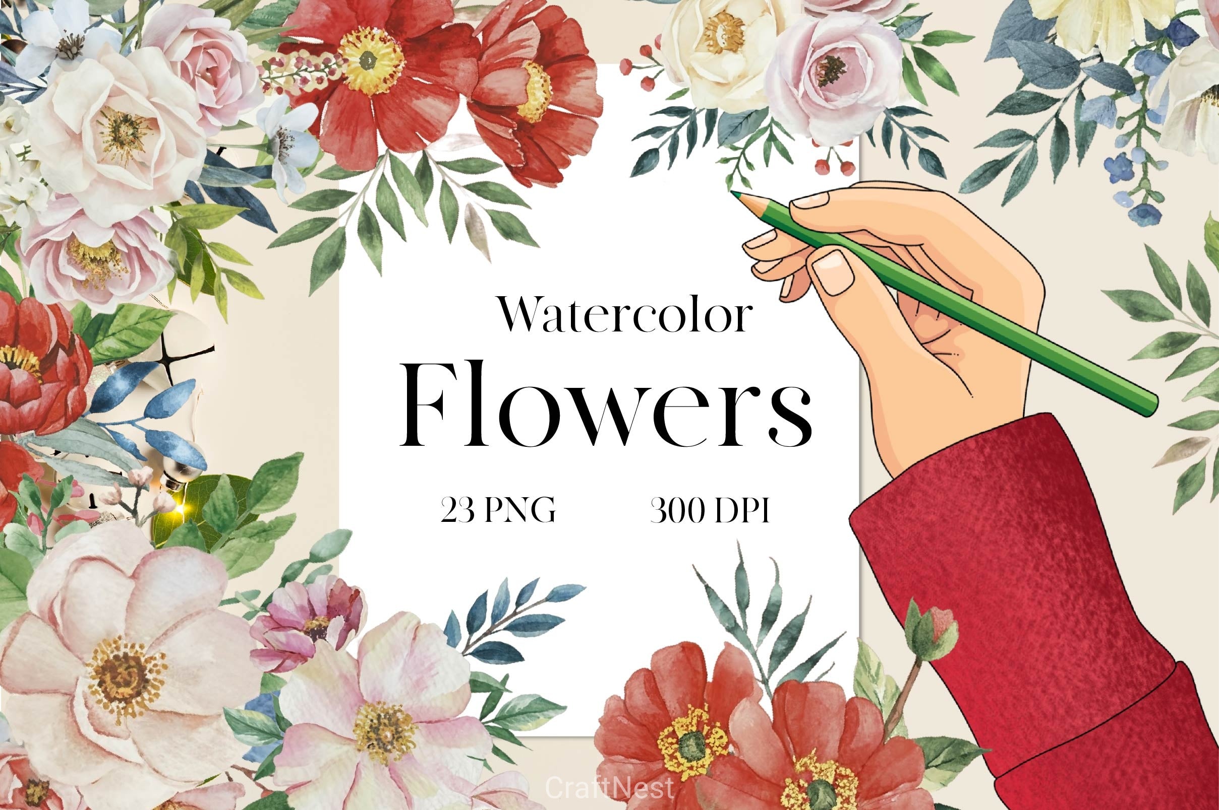 Flowers Clipart Bundle 28