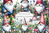 Garden Gnome Clipart Bundle