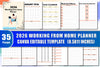 Working From Home Planner