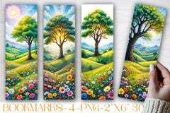 Spring Design Bookmark Journal - CraftNest - Digital Crafting and Art