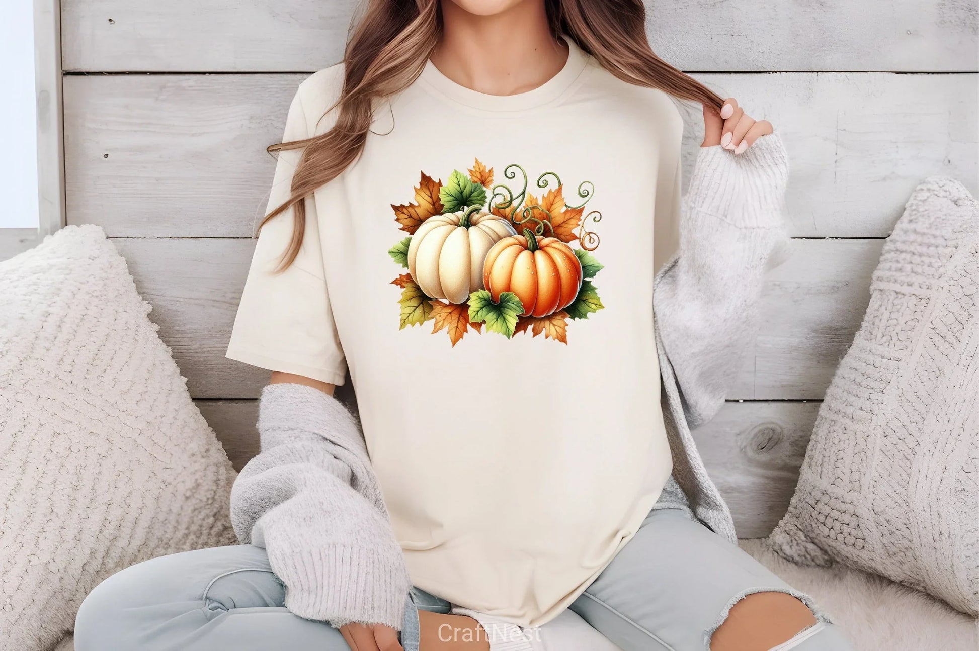 Fall Aesthetic Clipart Bundle - CraftNest - Digital Crafting and Art