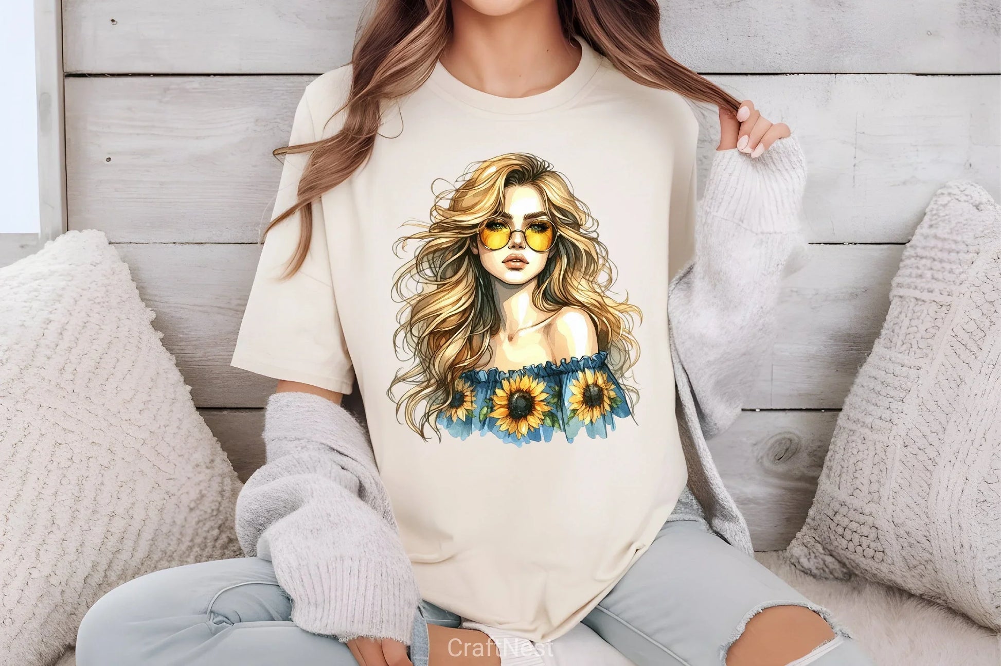 Sun Kissed Summers Clipart Bundle - CraftNest - Digital Crafting and Art