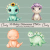 Baby Dinosaurs 1 Clipart Bundle