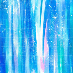 Blue Holographic Glitter Digital Paper - CraftNest - Digital Crafting and Art