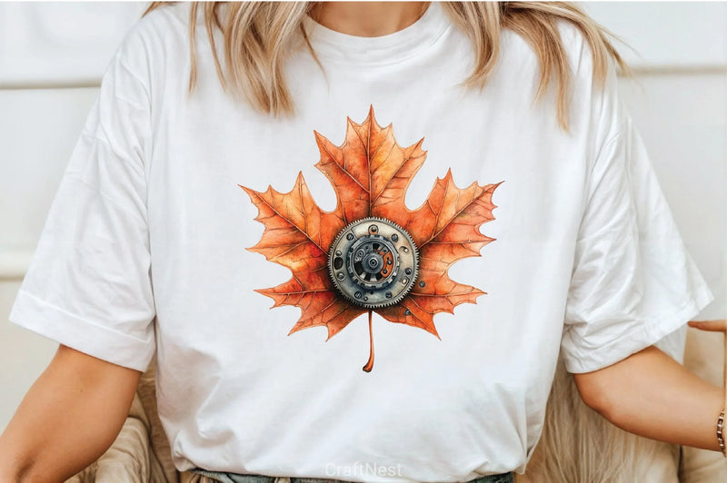 Steampunk Autumn Clipart Bundle 6 - CraftNest - Digital Crafting and Art