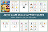 ADHD Calm Skills Support Cards