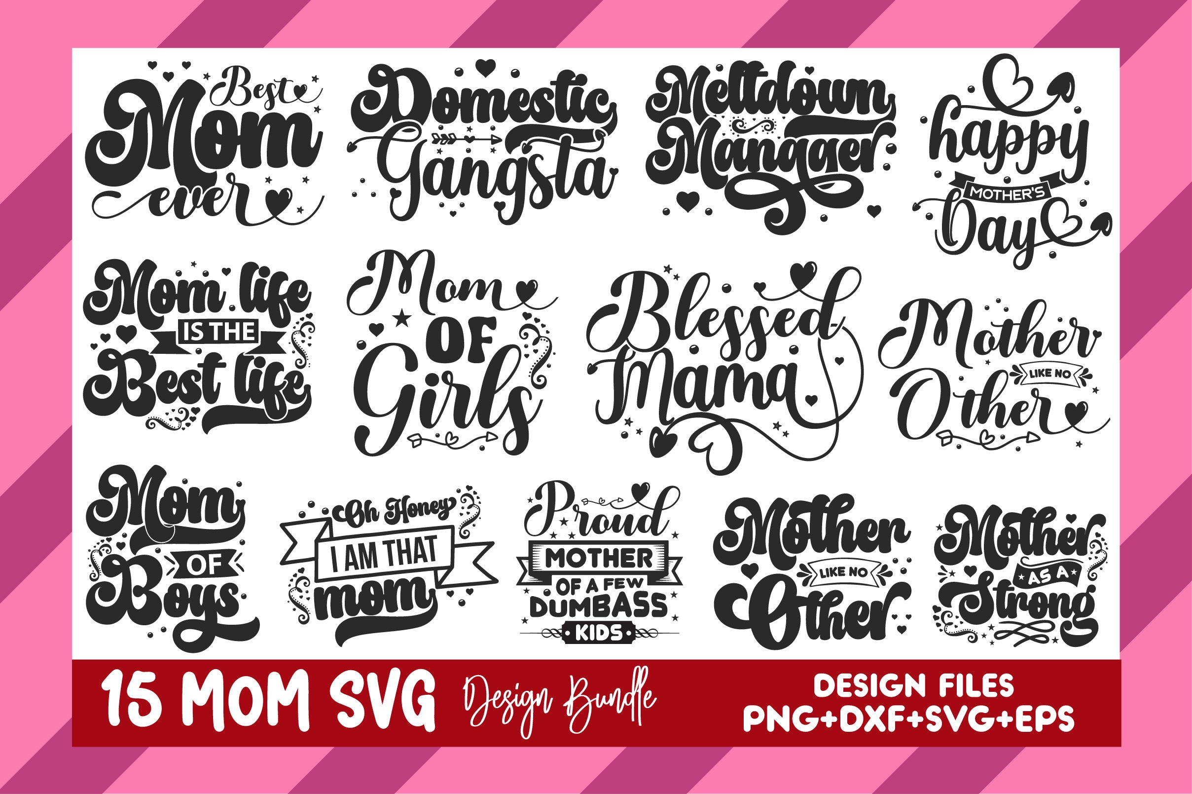 Mom SVG Bundle 3