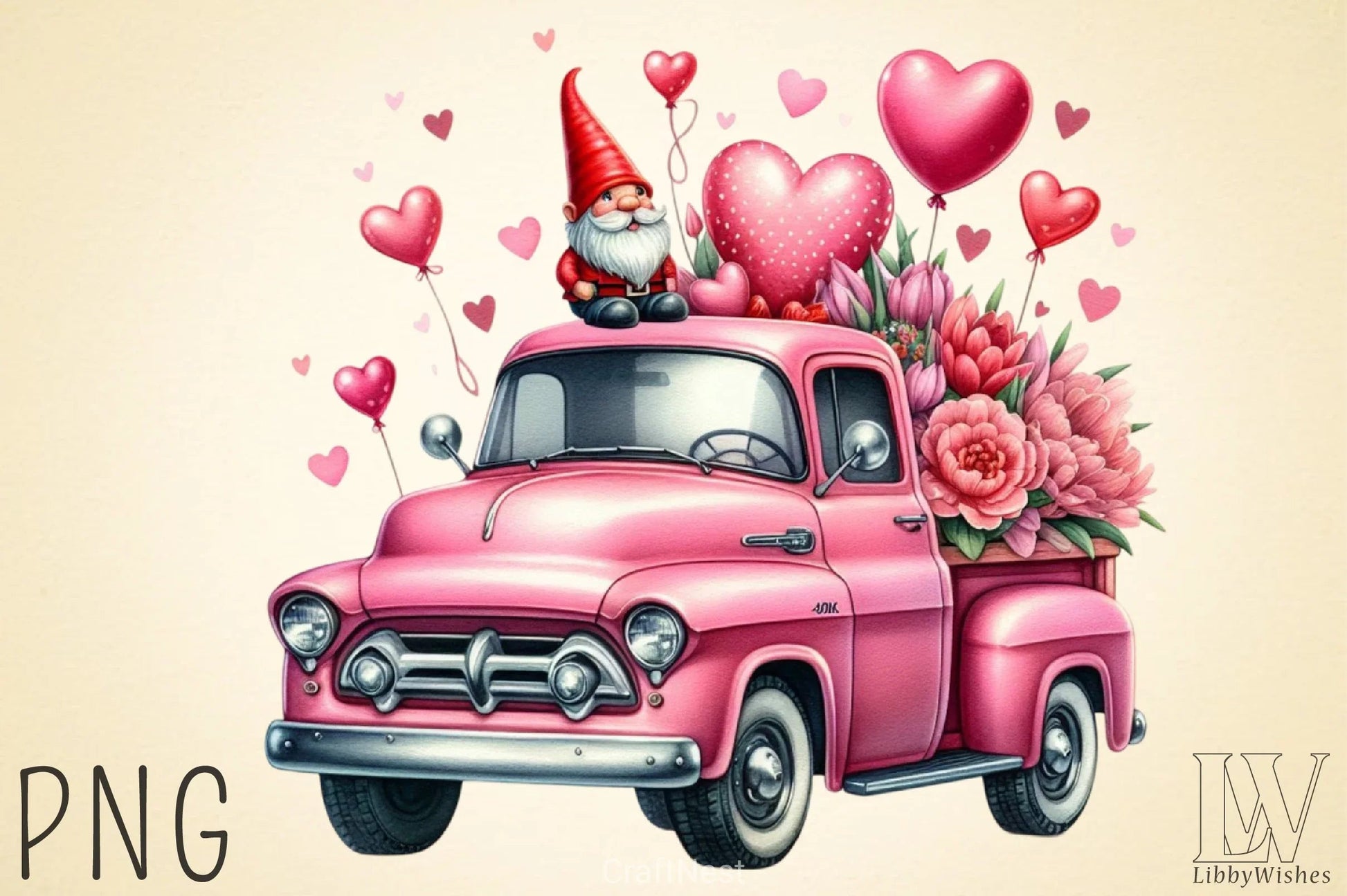 Valentine Car Clipart Bundle 2 - CraftNest - Digital Crafting and Art