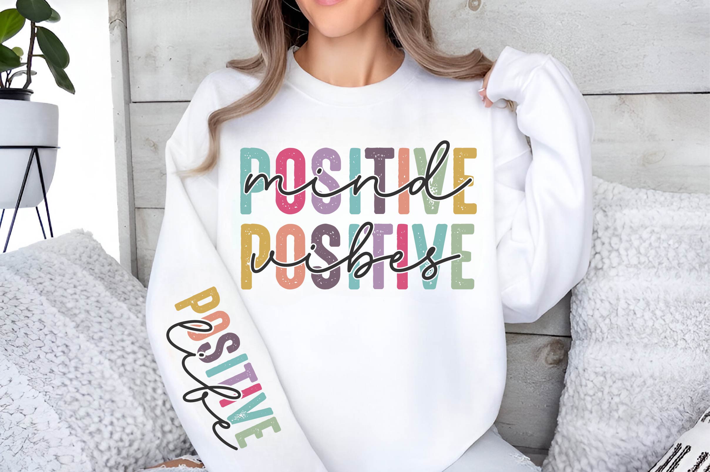 Positive Affirmations Life Mind Vibes SVG
